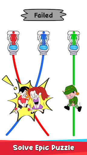 Toilet Rush Race: Draw Puzzle_5