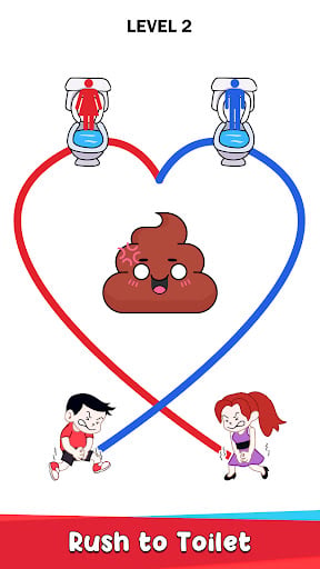 Toilet Rush Race: Draw Puzzle_8