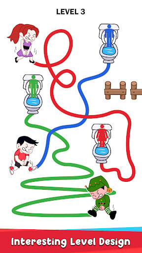 Toilet Rush Race: Draw Puzzle_15
